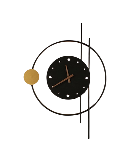 Lampada da parete con orologio Éclipse