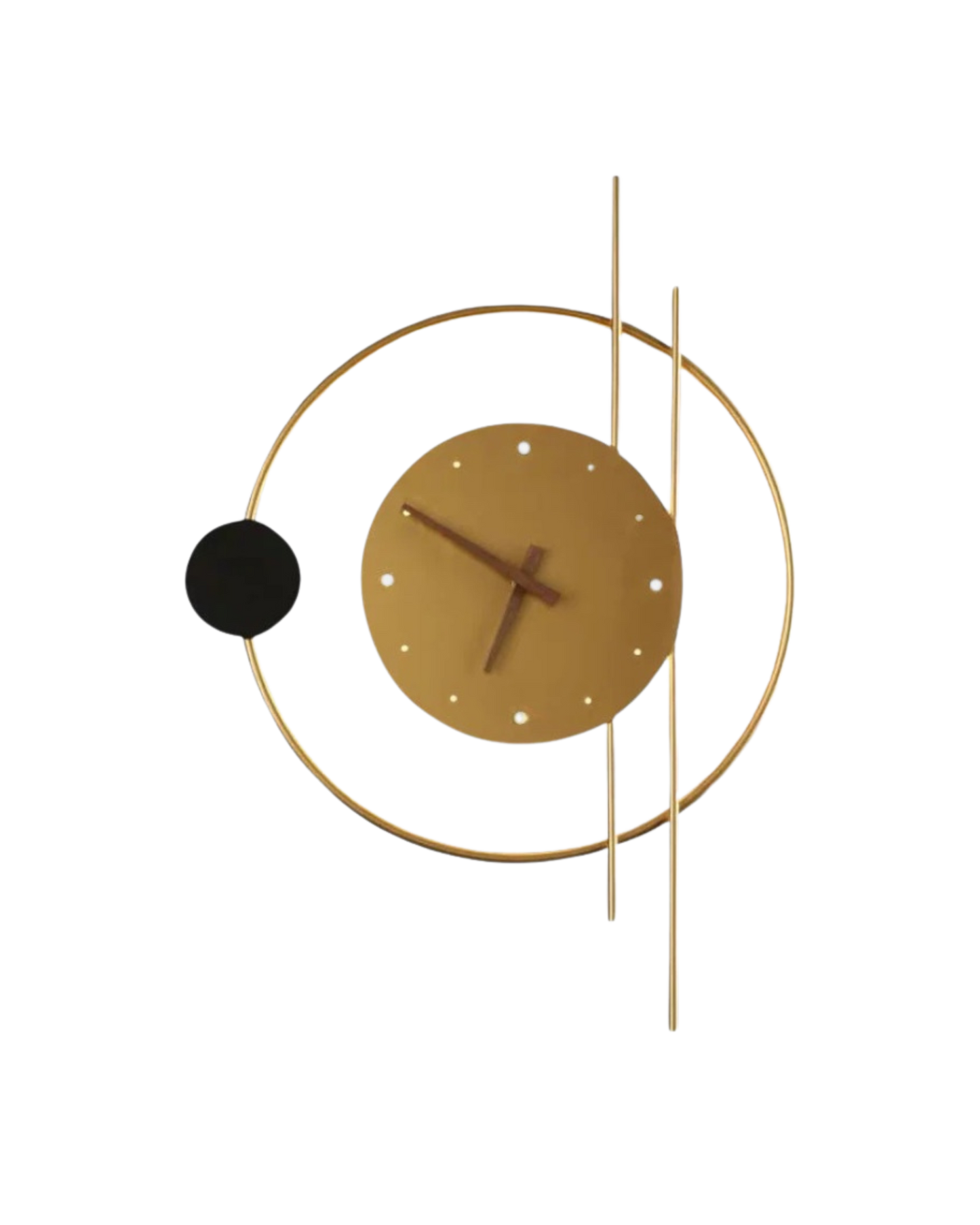 Lampada da parete con orologio Éclipse