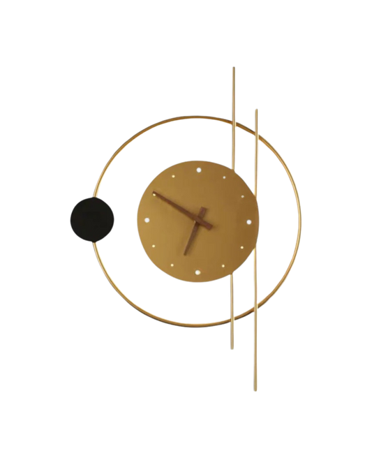 Lampada da parete con orologio Éclipse