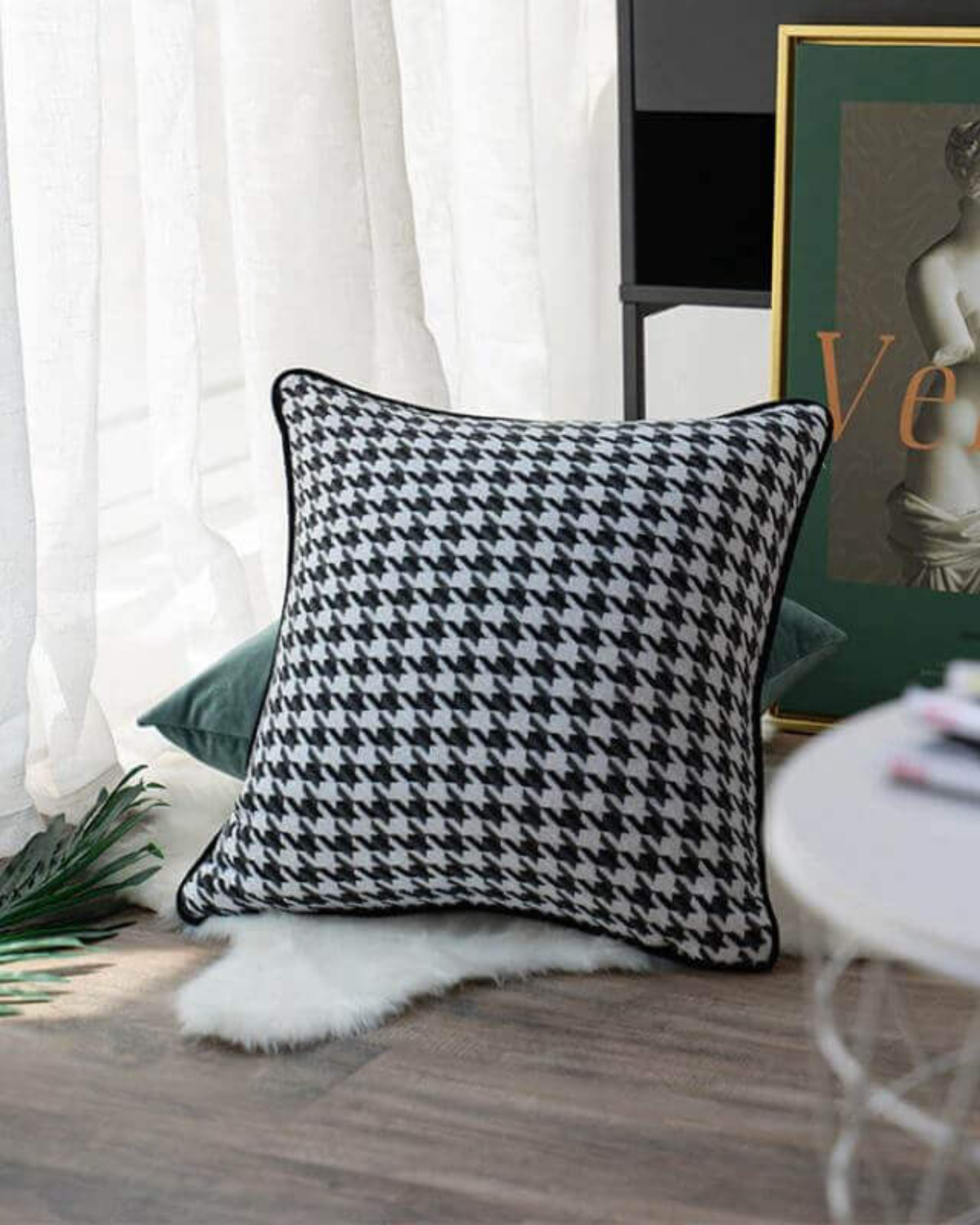Fodera per cuscino Pied-de-Poule
