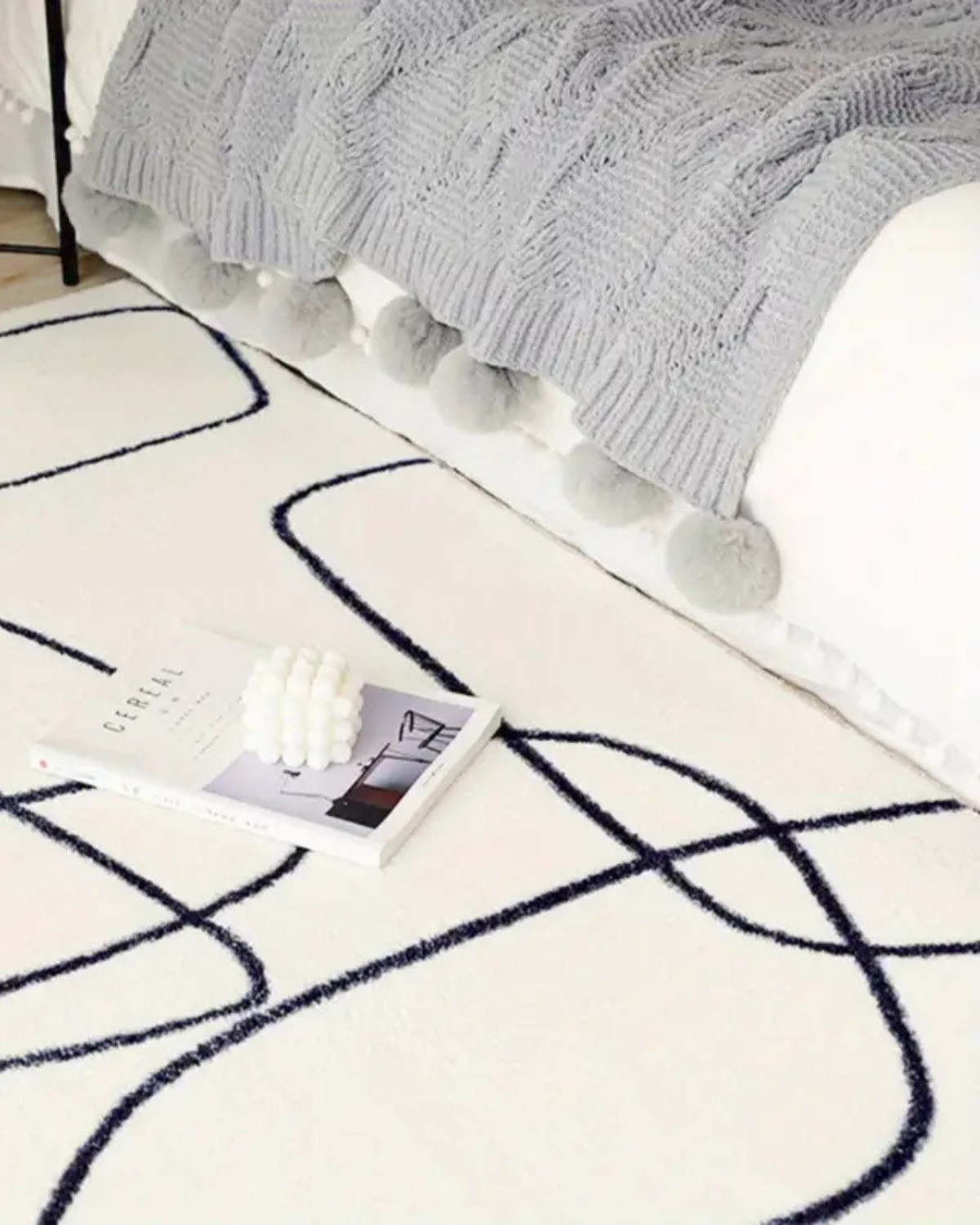 Tappeto Épure Noir