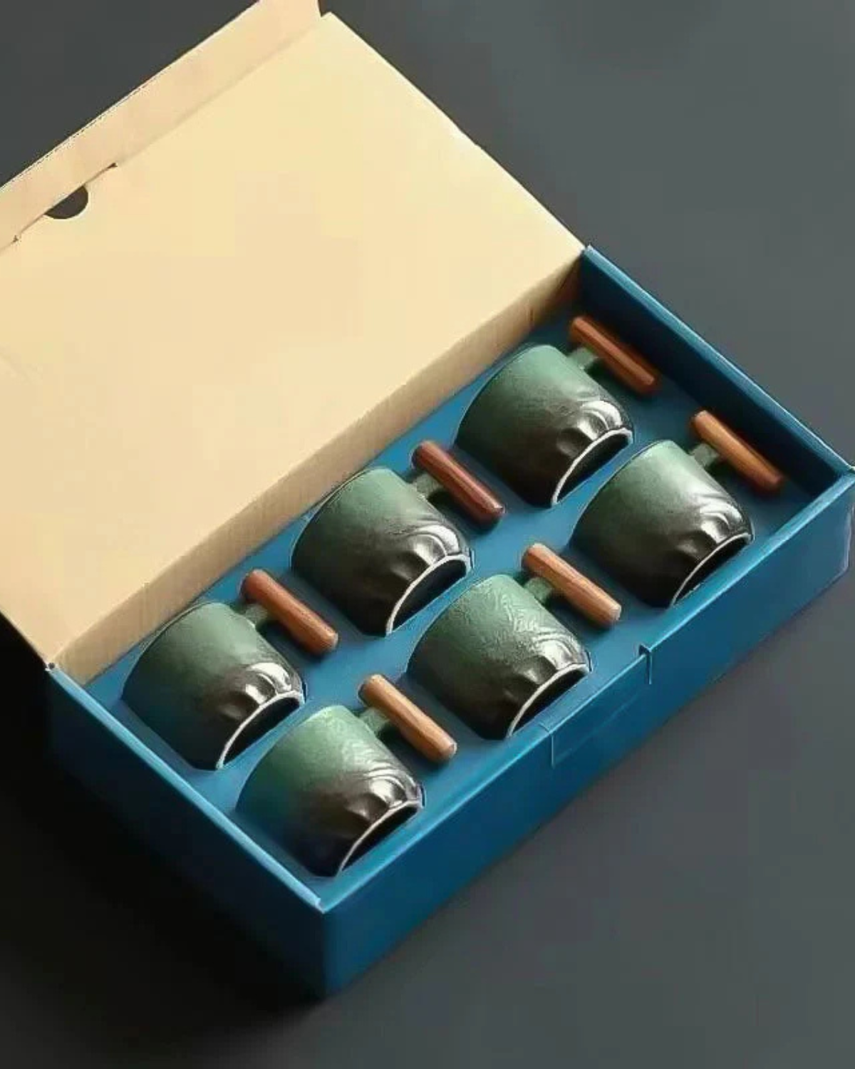 Tazza artigianale Cove (confezione regalo da 6 pezzi)