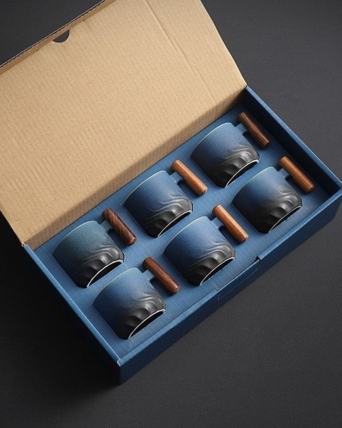 Tazza artigianale Cove (confezione regalo da 6 pezzi)