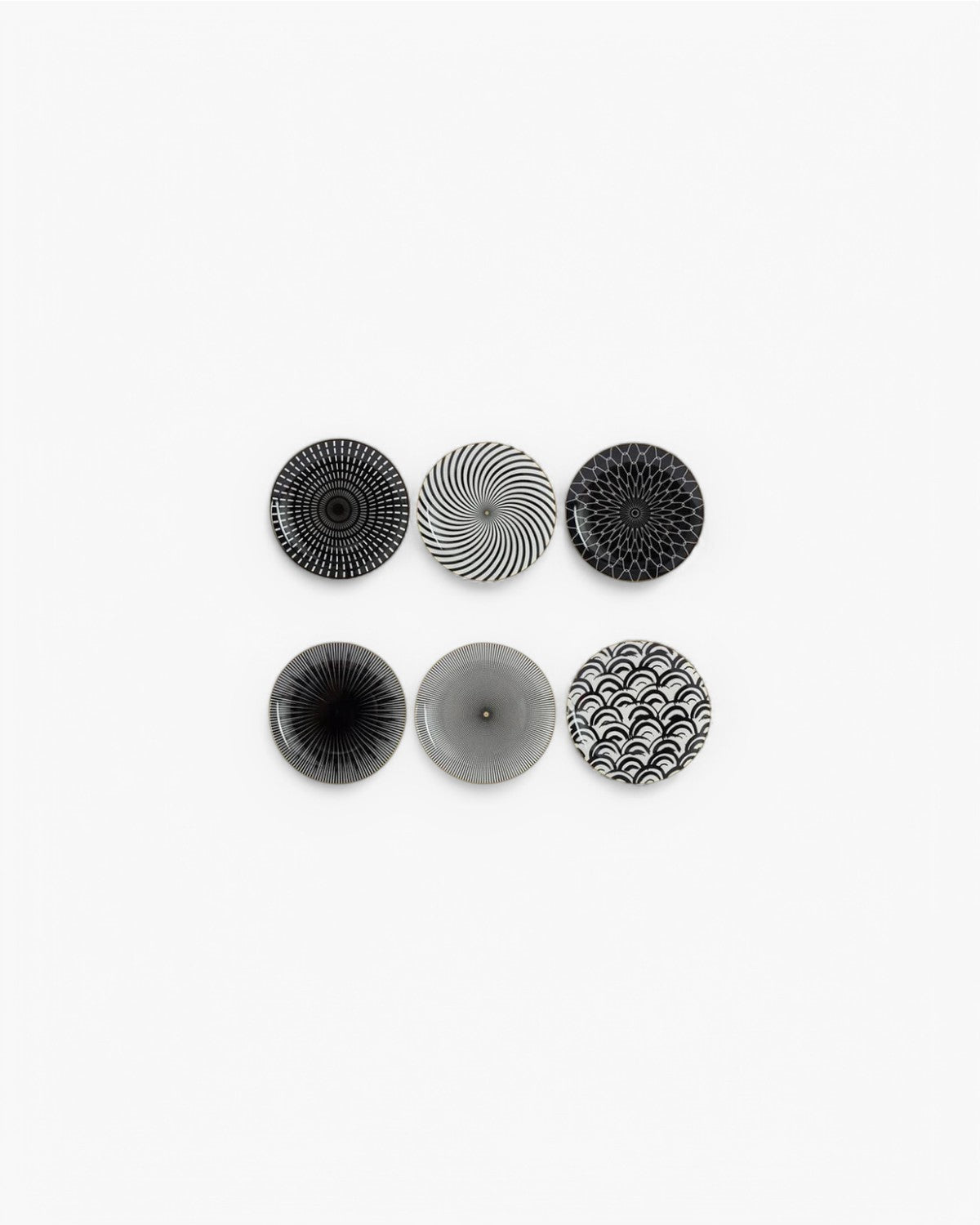 Collezione Noir Patterns (set da 6)