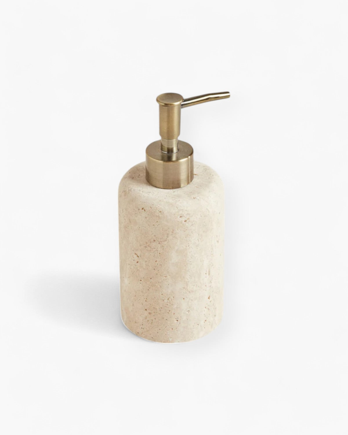 Distributore di sapone in travertino