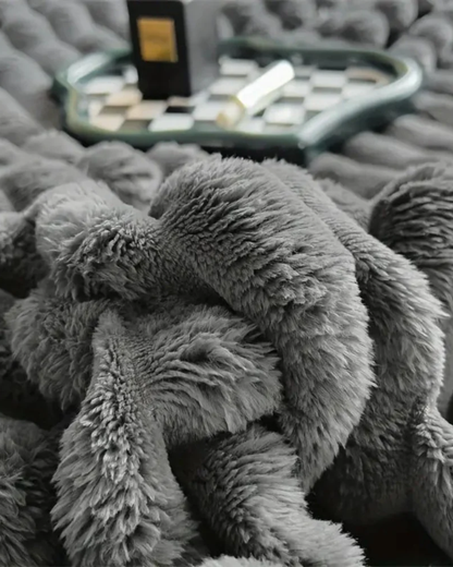 Coperta calda e soffice