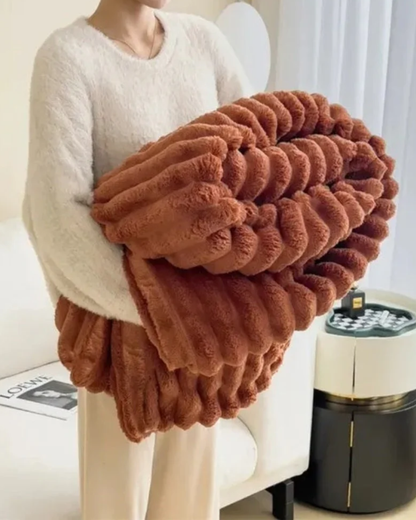 Coperta calda e soffice